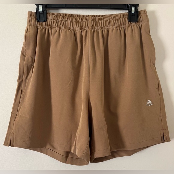 NWT Haimont Brown High Waisted Hiking Shorts - Picture 1 of 7